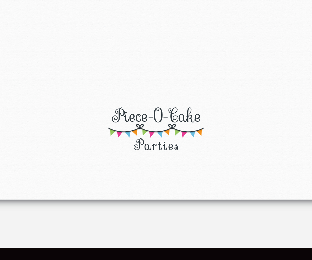 Logo Design by AD-X for Piece-O-Cake Parties | Design #11403052