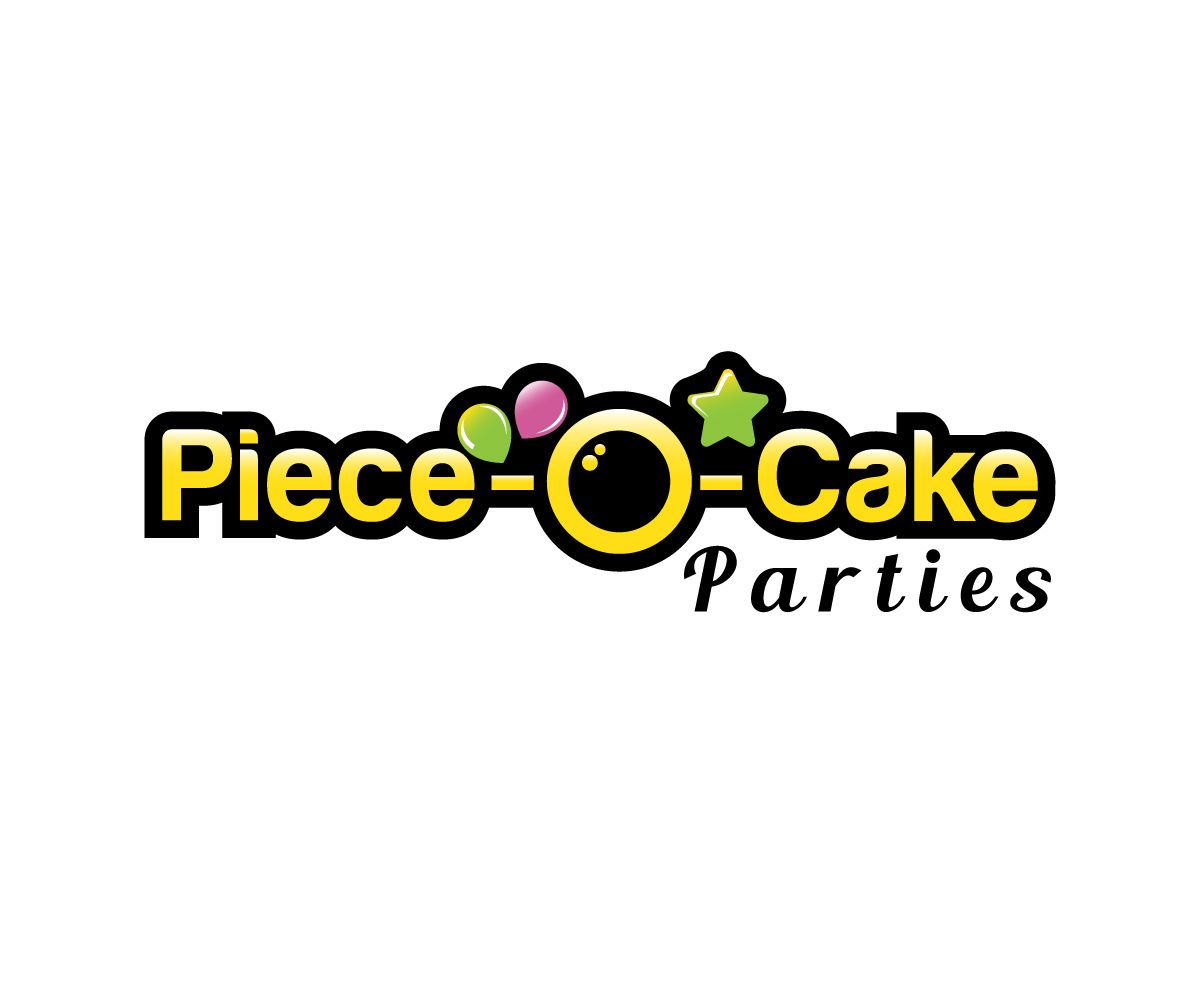 Logo Design by dianagargaritza for Piece-O-Cake Parties | Design #11418392