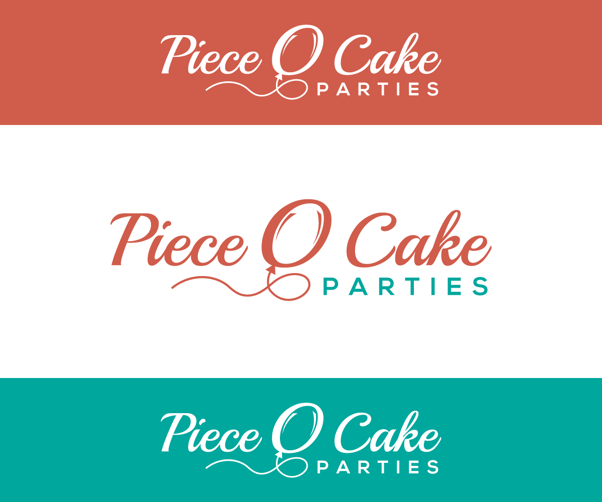 Logo Design by dianagargaritza for Piece-O-Cake Parties | Design #11418502