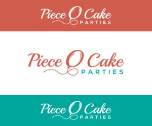 Logo Design by dianagargaritza for Piece-O-Cake Parties | Design: #11418502