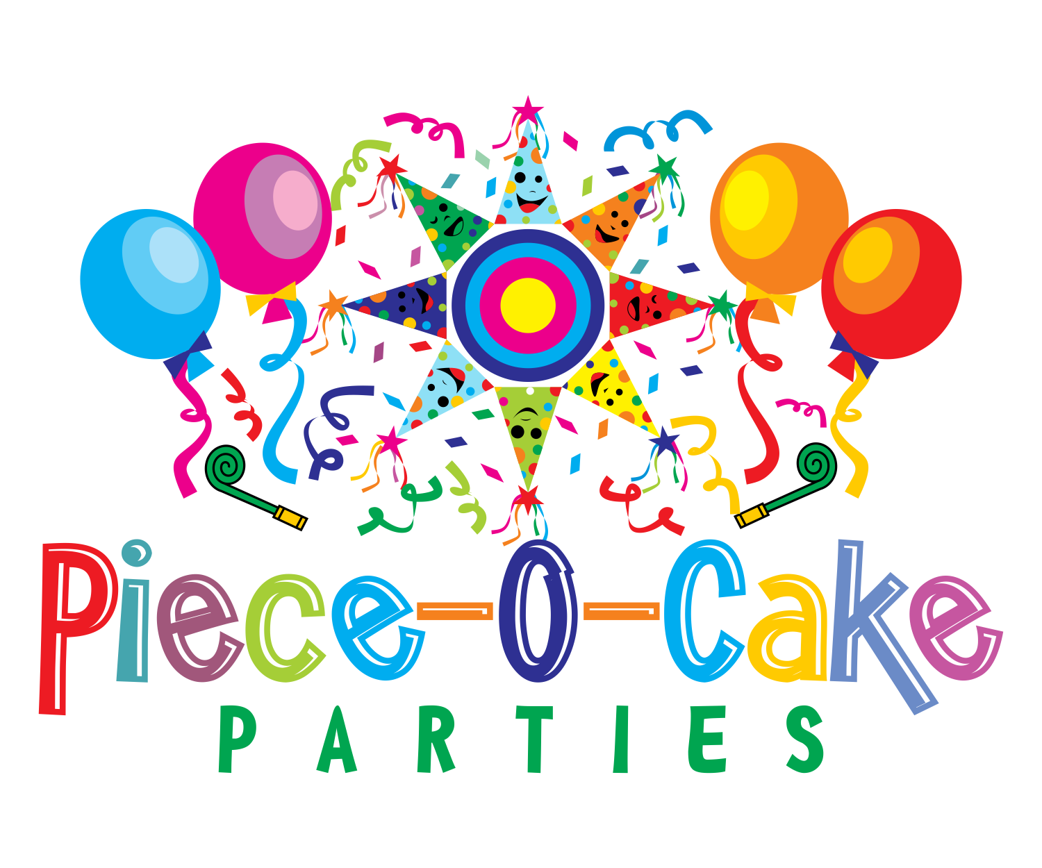 Logo Design by moisesf for Piece-O-Cake Parties | Design #11407445