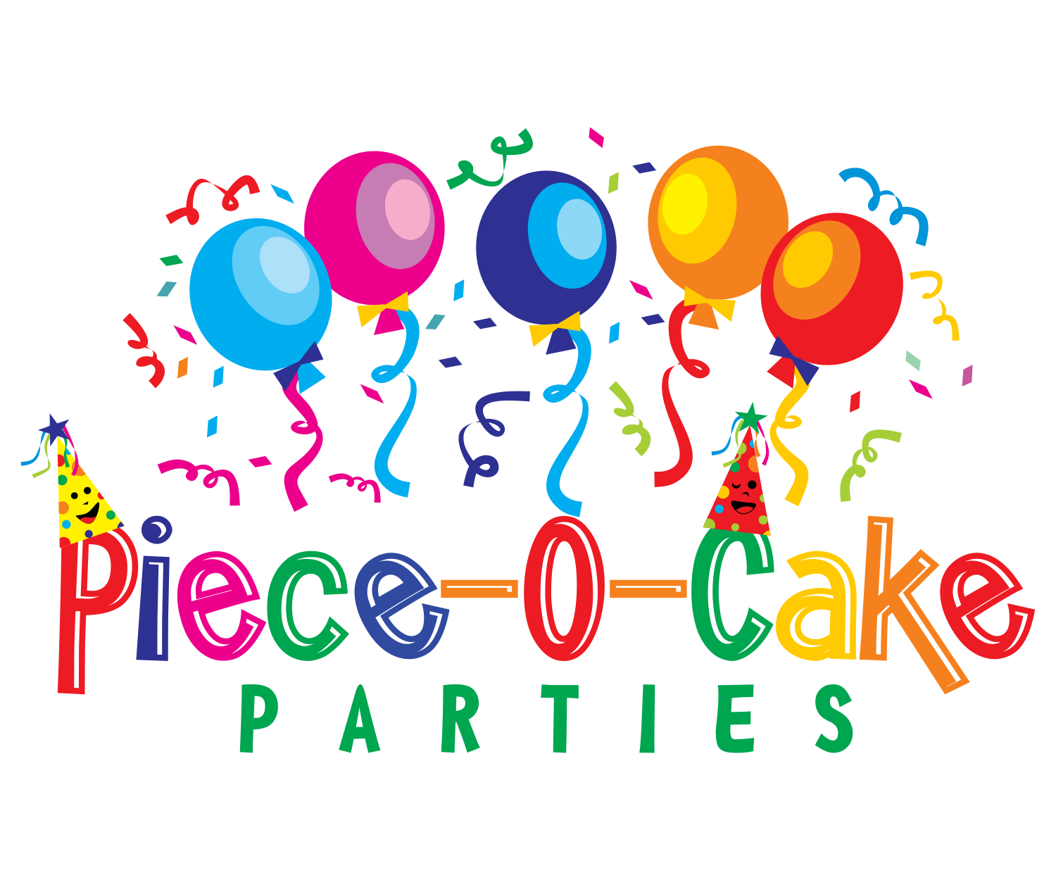Logo Design by moisesf for Piece-O-Cake Parties | Design #11424249