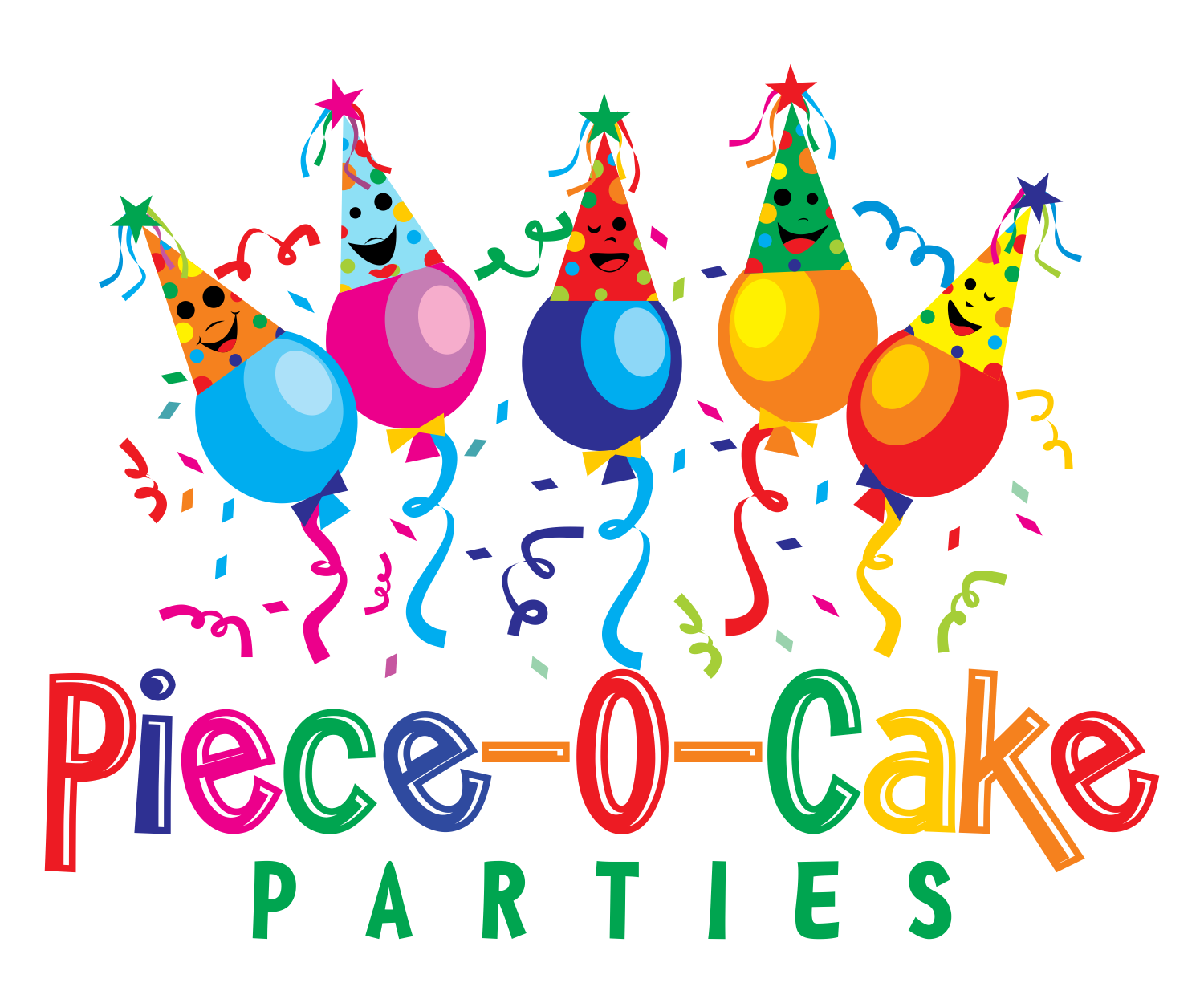 Logo Design by moisesf for Piece-O-Cake Parties | Design #11424259