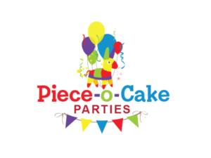Logo Design by Grace A for Piece-O-Cake Parties | Design #11434363