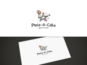 Logo Design by folker for Piece-O-Cake Parties | Design #11424531