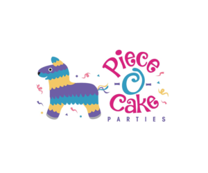 Logo Design by radleon for Piece-O-Cake Parties | Design: #11446301