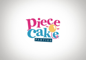 Logo Design by amy claire thompson for Piece-O-Cake Parties | Design: #11449843