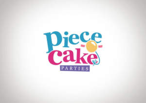 Logo Design by amy claire thompson for Piece-O-Cake Parties | Design #11460818