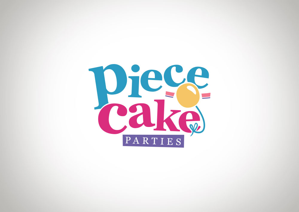 Logo Design by amy claire thompson for Piece-O-Cake Parties | Design #11537931