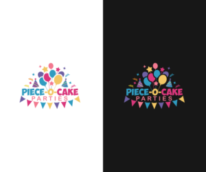 Piece-O-Cake Parties | Logo Design by cheez_O