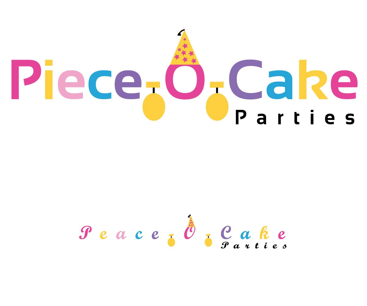 Logo-Design von FrAaz QurEshi für Piece-O-Cake Parties | Design #11455567
