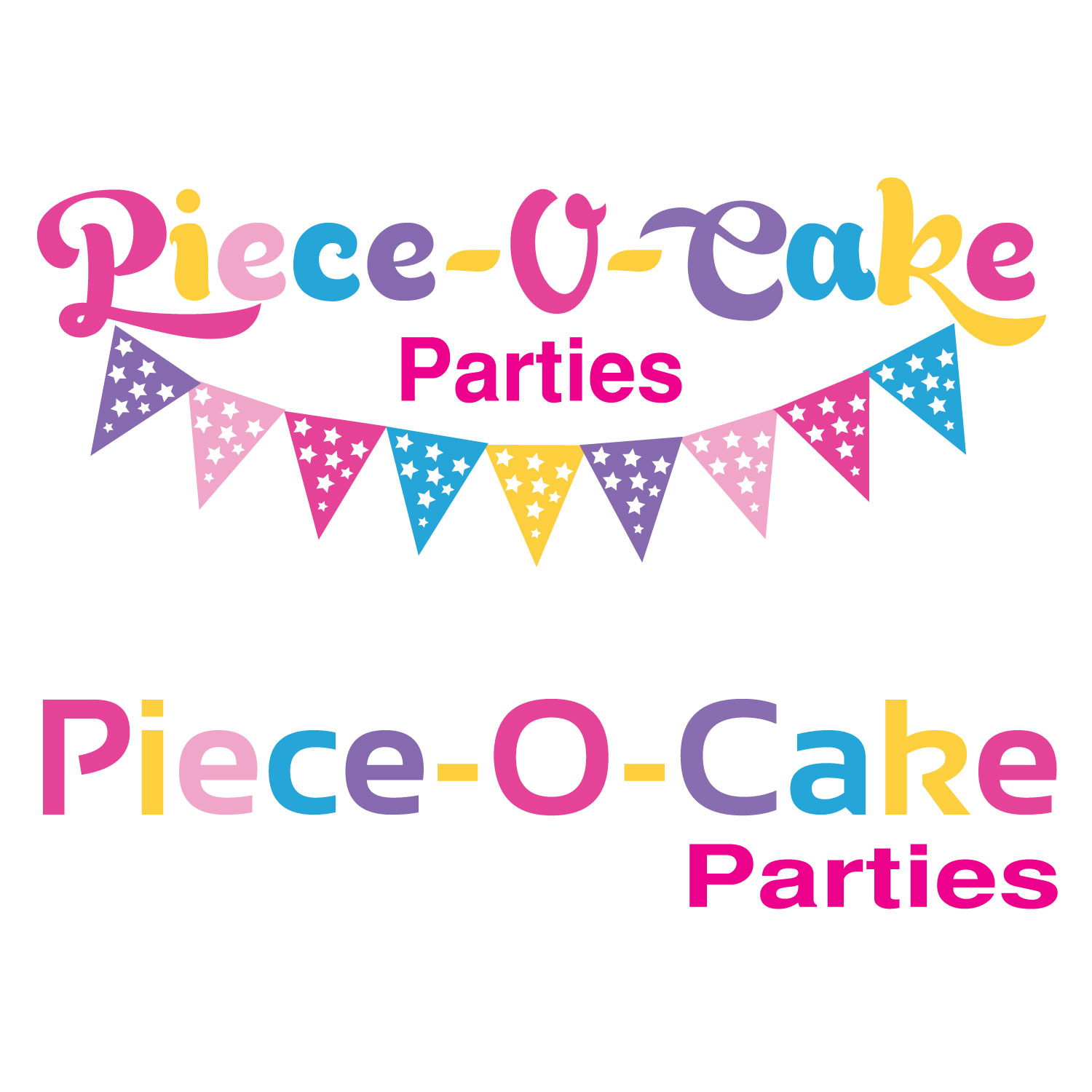 Logo Design by FrAaz QurEshi for Piece-O-Cake Parties | Design #11461962