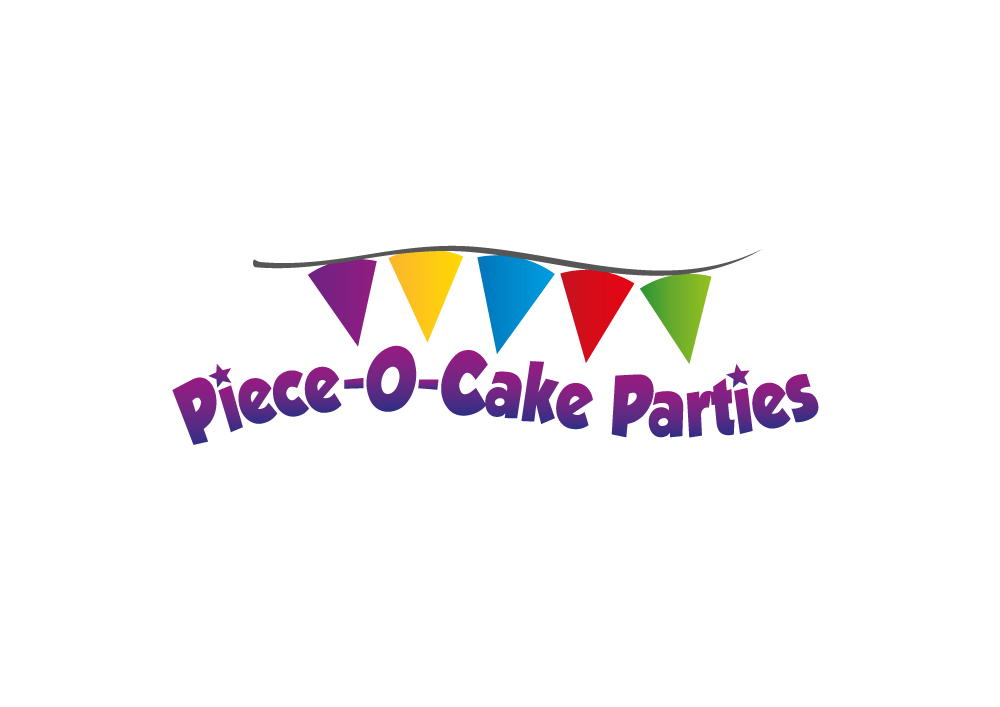 Logo Design by Nigel B for Piece-O-Cake Parties | Design #11400467