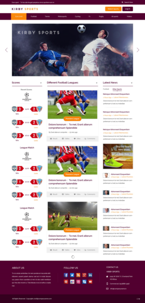 Web Design by pb for this project | Design: #11408702