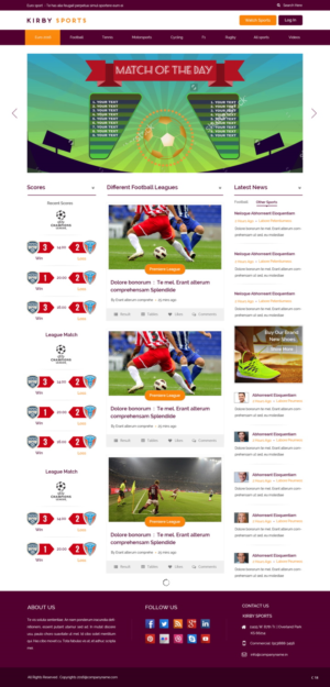Web Design by pb for this project | Design: #11408710