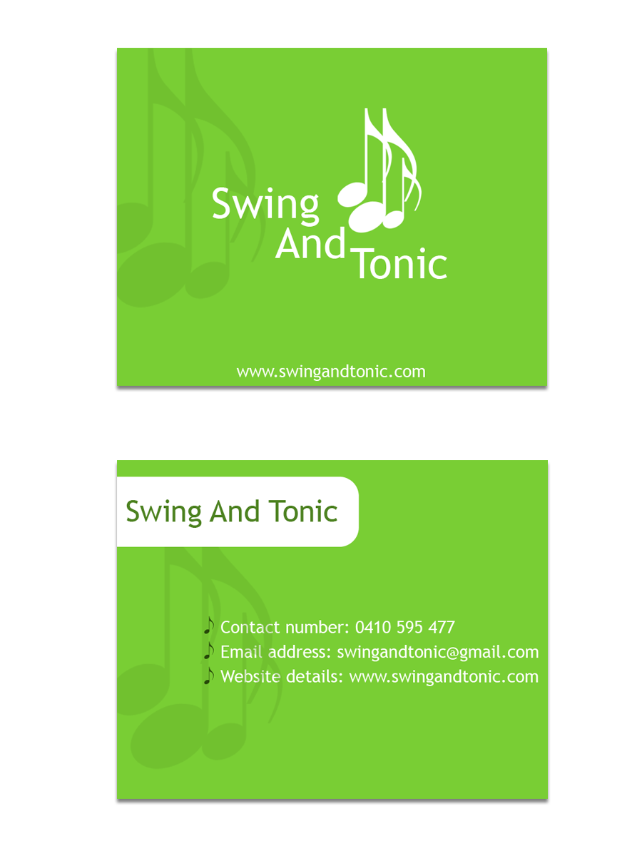Business Card Design by Eyeshield21 for this project | Design #482405