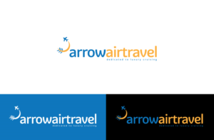 Arrow Air Travel | Logo Design by GLDesigns