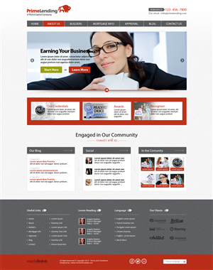 Design Wordpress par AVROM pour Atomic Design & Consulting | Design : #2359829