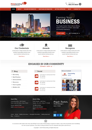 Design Wordpress par Mayank Patel pour Atomic Design & Consulting | Design : #2366341