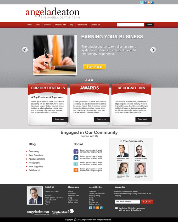 Wordpress Design by DesignXyz for Atomic Design & Consulting | Design #2342655
