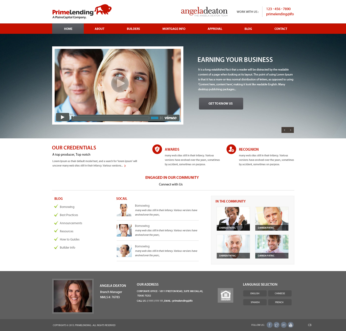 Wordpress Design by pb for Atomic Design & Consulting | Design #2322592