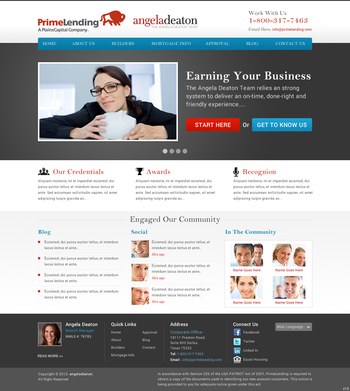 Wordpress Design by pb for Atomic Design & Consulting | Design #2327808