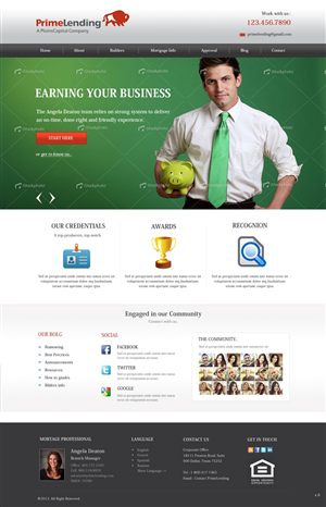 Design Wordpress par pb pour Atomic Design & Consulting | Design : #2332077