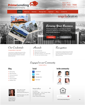 Design Wordpress par pb pour Atomic Design & Consulting | Design : #2355266