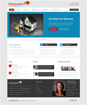 Design Wordpress par OM pour Atomic Design & Consulting | Design : #2339437