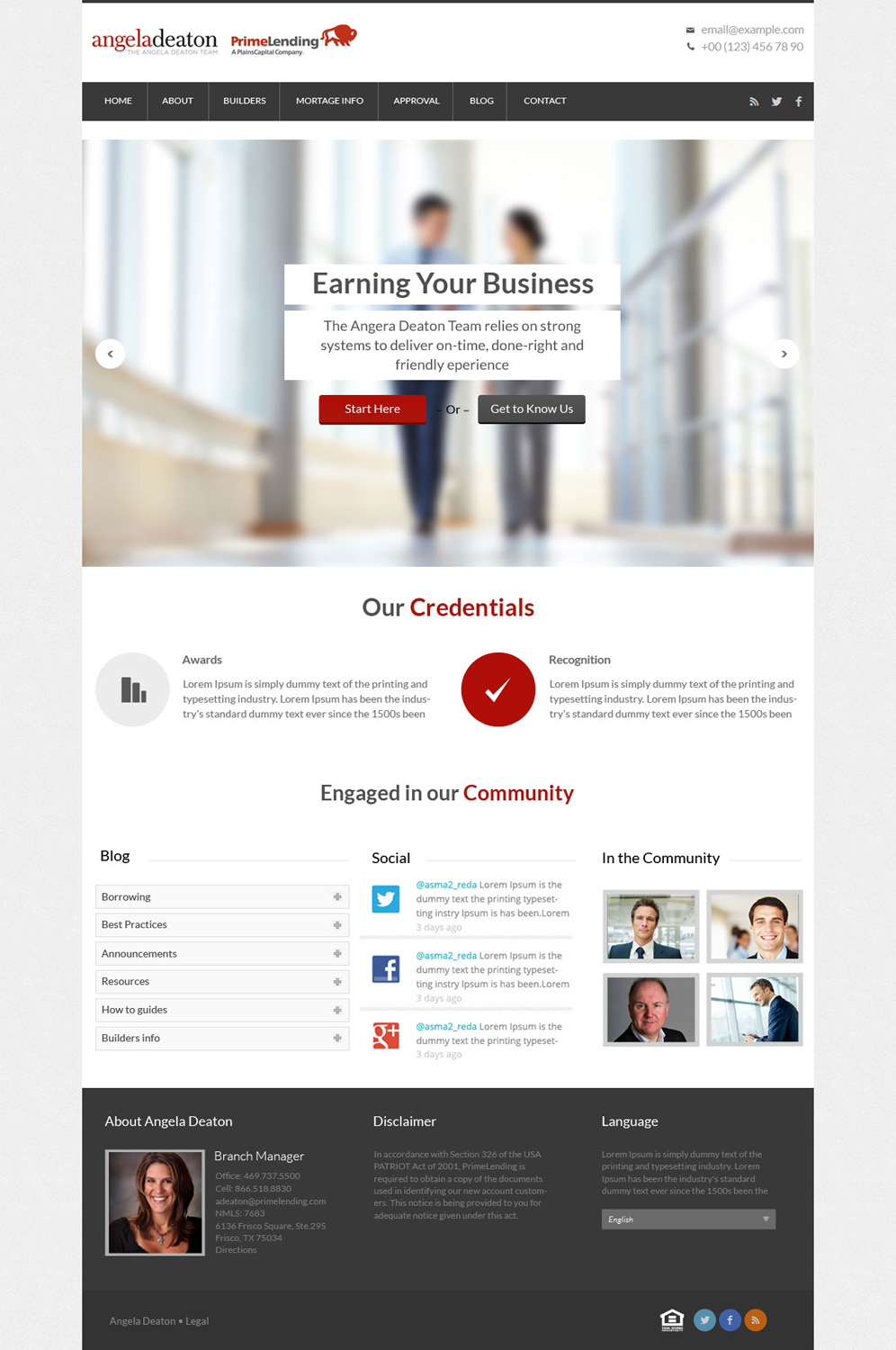 Wordpress Design by OM for Atomic Design & Consulting | Design #2339489