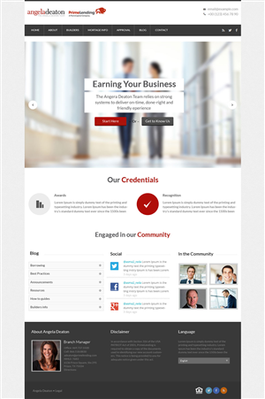 Design Wordpress par OM pour Atomic Design & Consulting | Design : #2339489