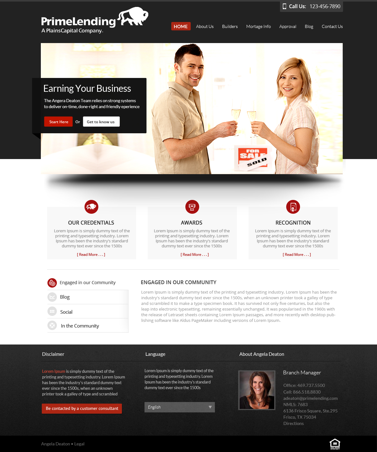 Wordpress Design by OM for Atomic Design & Consulting | Design #2345319