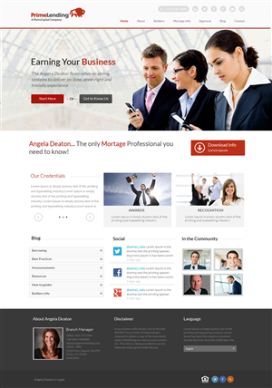 Design Wordpress par OM pour Atomic Design & Consulting | Design : #2345323