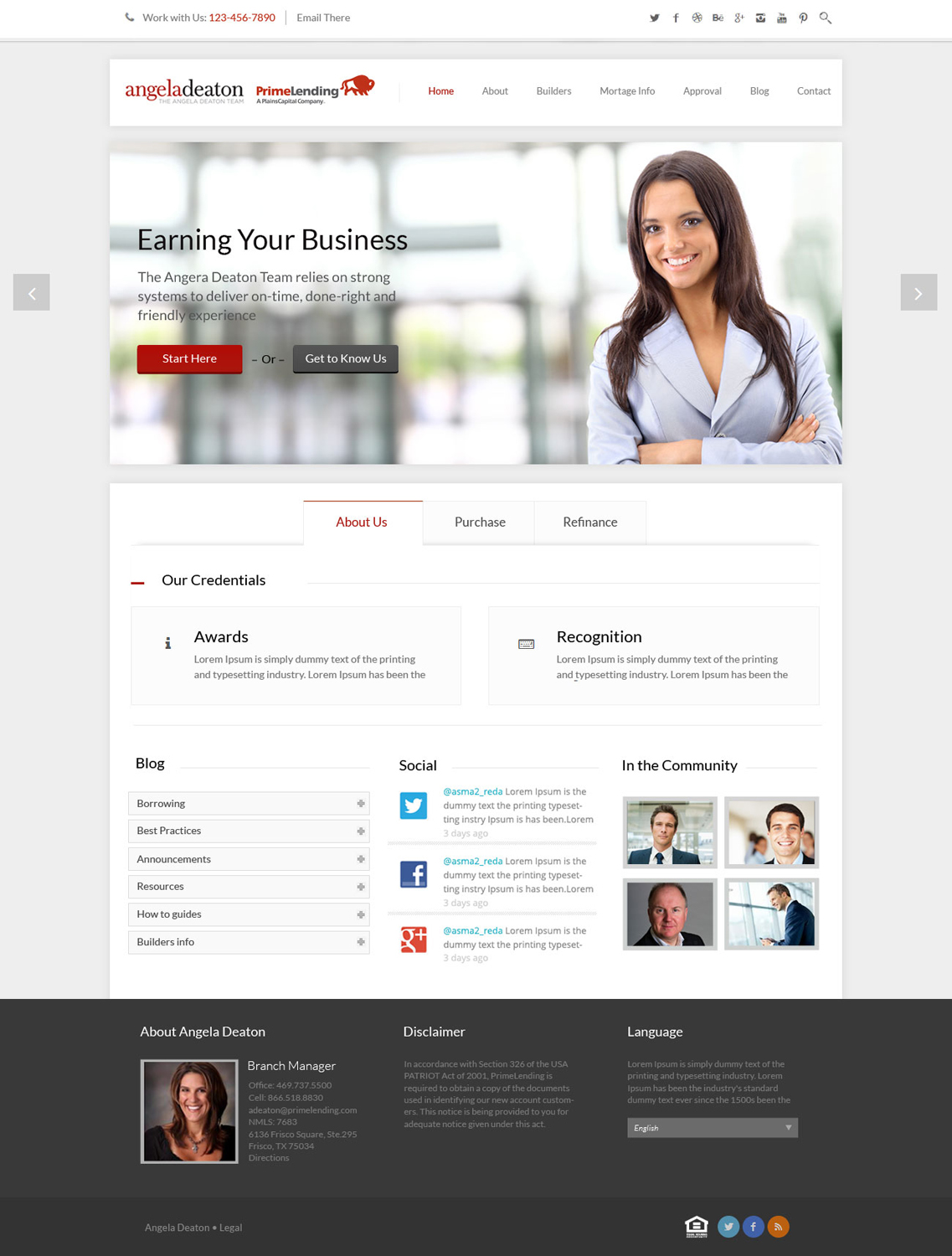 Wordpress Design by OM for Atomic Design & Consulting | Design #2345340