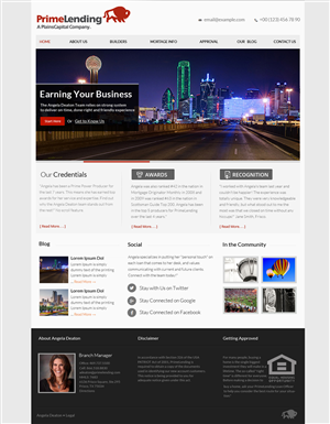 Design Wordpress par OM pour Atomic Design & Consulting | Design : #2398614