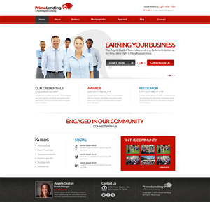 Design Wordpress par TechWise pour Atomic Design & Consulting | Design : #2340725