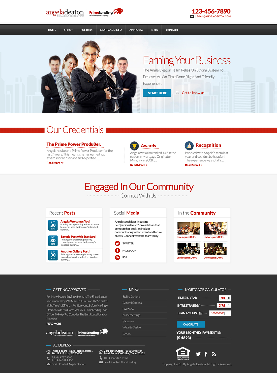 Wordpress Design by TechWise for Atomic Design & Consulting | Design #2376167
