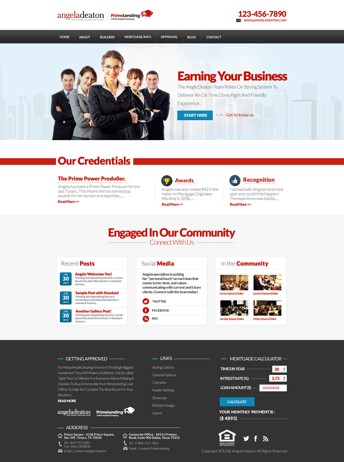Wordpress Design by TechWise for Atomic Design & Consulting | Design #2376184