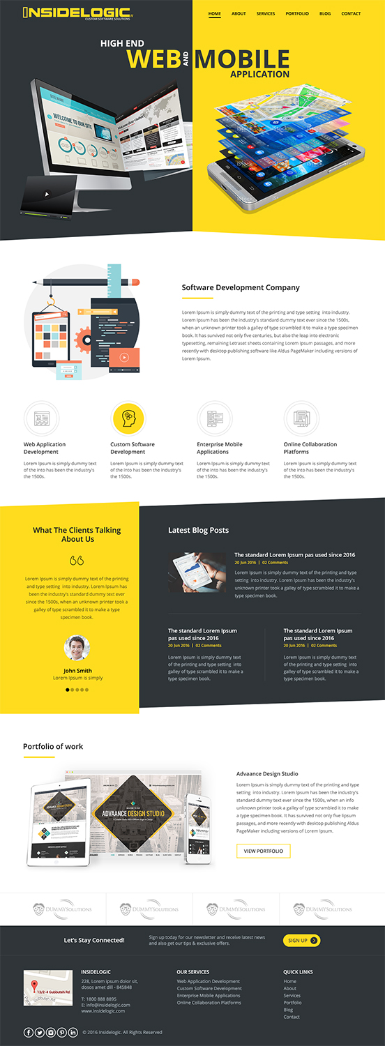 Web Design by RupalTechno for Insidelogic | Design #11468126