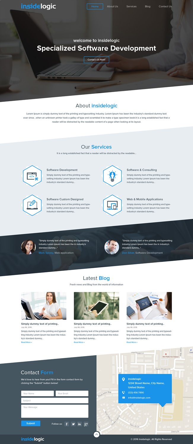 Web Design by Sbss for Insidelogic | Design #11405764