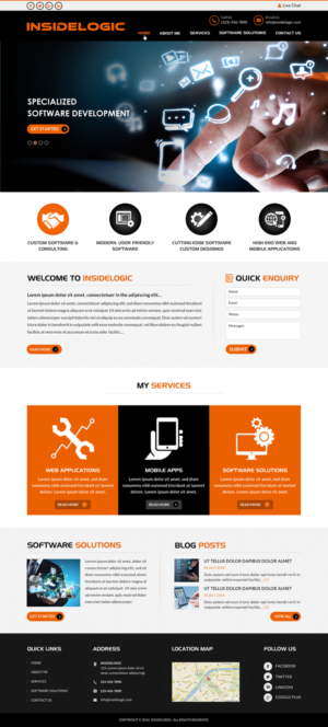 Web Design by Sbss for Insidelogic | Design: #11409292