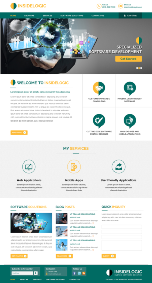 Web Design by Sbss for Insidelogic | Design: #11416638
