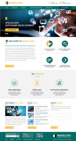 Web Design by Sbss for Insidelogic | Design: #11416640