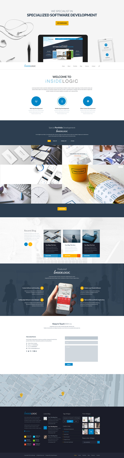 Web Design by UniqueDesignz for Insidelogic | Design #11468902