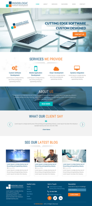 Web Design by rightway for Insidelogic | Design: #11406850