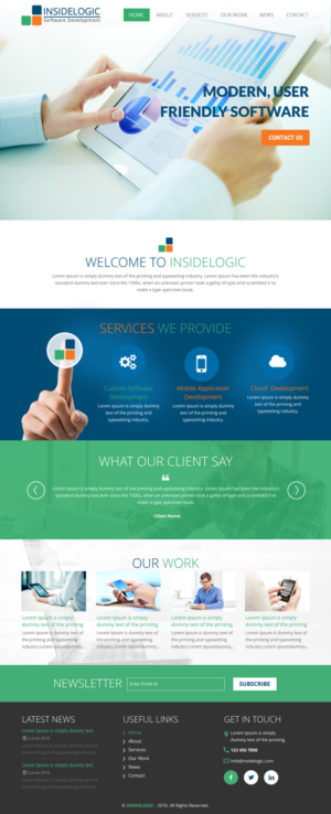 Web Design by rightway for Insidelogic | Design: #11406853