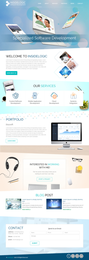 Web Design by rightway for Insidelogic | Design: #11406882