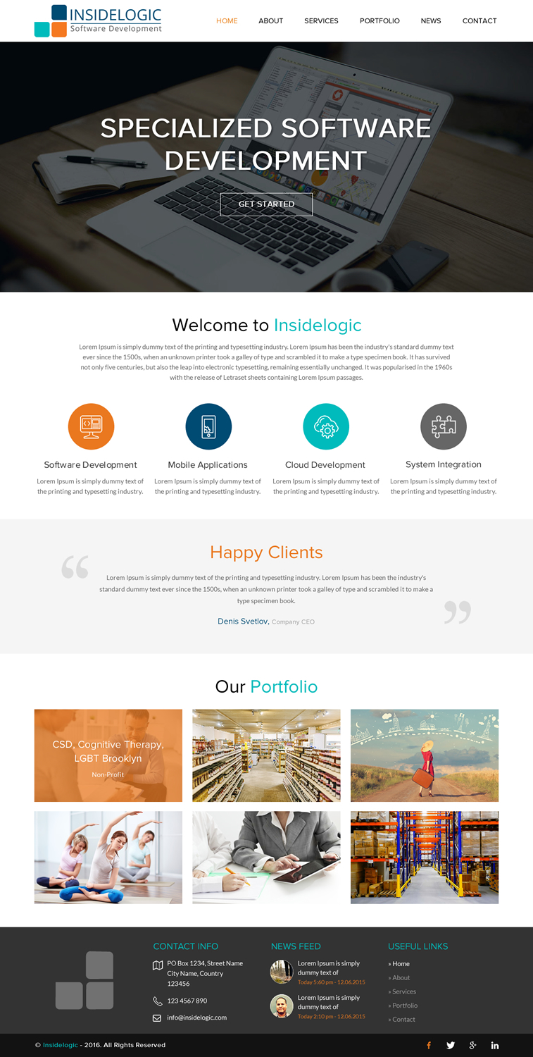 Web Design by rightway for Insidelogic | Design #11406905