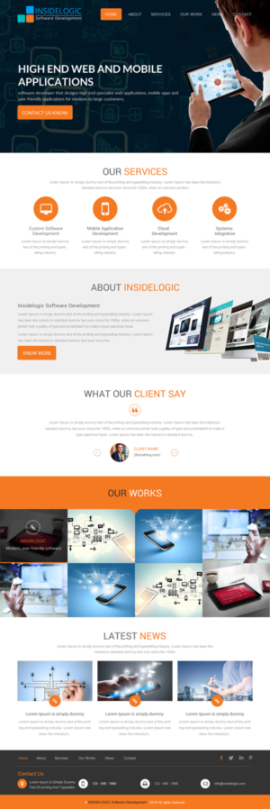 Web Design by rightway for Insidelogic | Design: #11406915