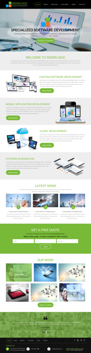 Web Design by rightway for Insidelogic | Design: #11406921